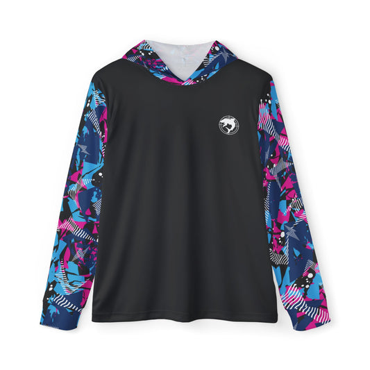 Men's Sports Warmup Hoodie (Miami Vice Camo)