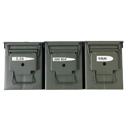 Quick ID Ammo Can Labels