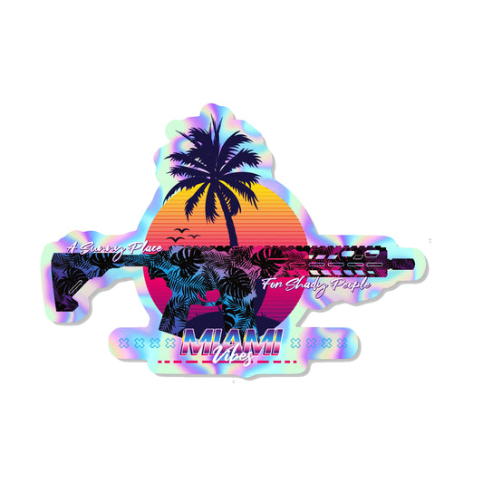 Miami Vibes Sticker